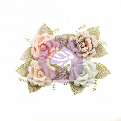 Prima Marketing Poetic Rose Flowers Embellishments - Untold Stories